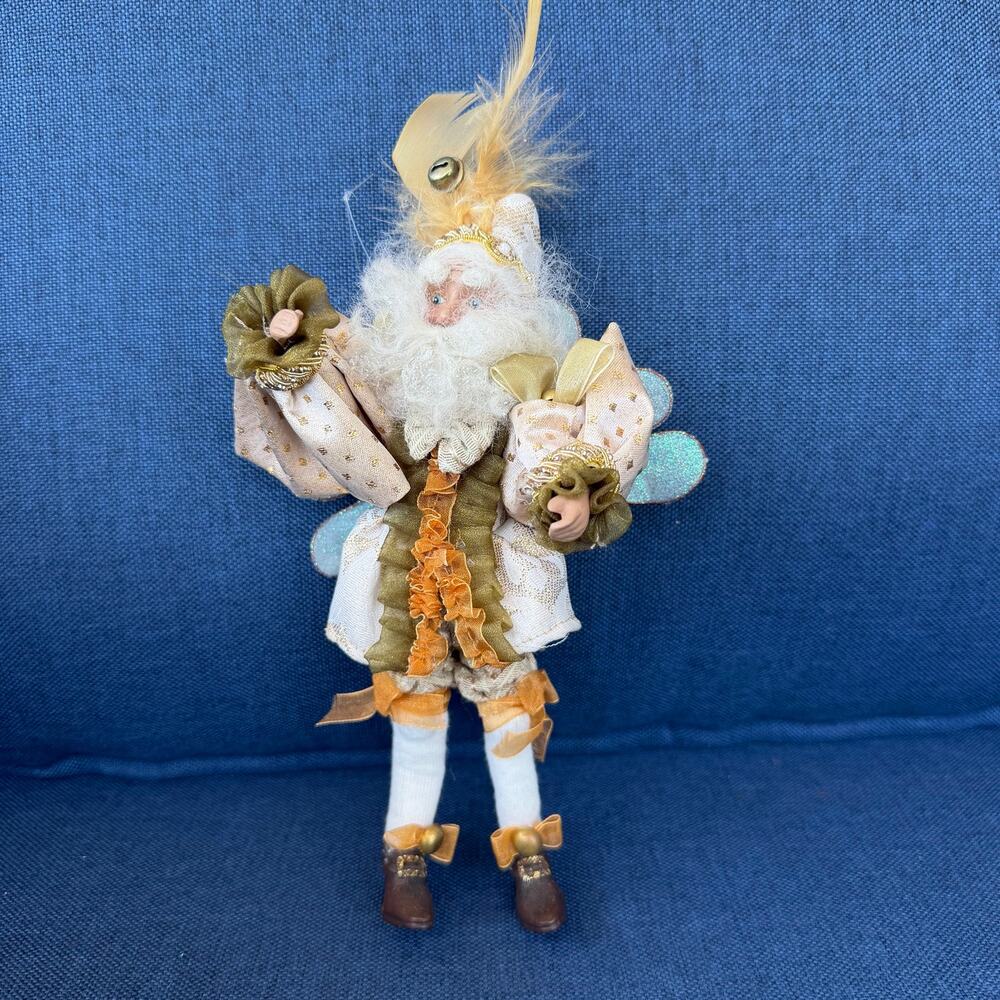 Mark Roberts Father Time Fairy Ornament Limited Edition Christmas Doll